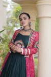 Ka 5083 Rayon With Standard Frill Stitching Chaniya Choli With Shrug
